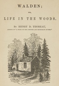 Cover of Walden, and On The Duty Of Civil Disobedience by Thoreau, Henry David